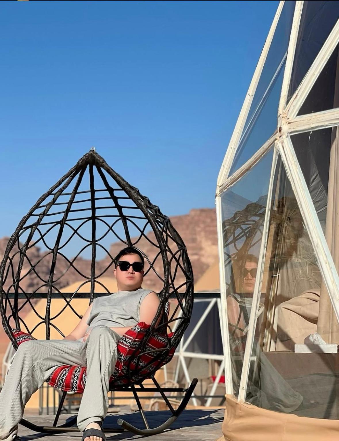 Rum Warm Bubble Camp Wadi Rum Ngoại thất bức ảnh