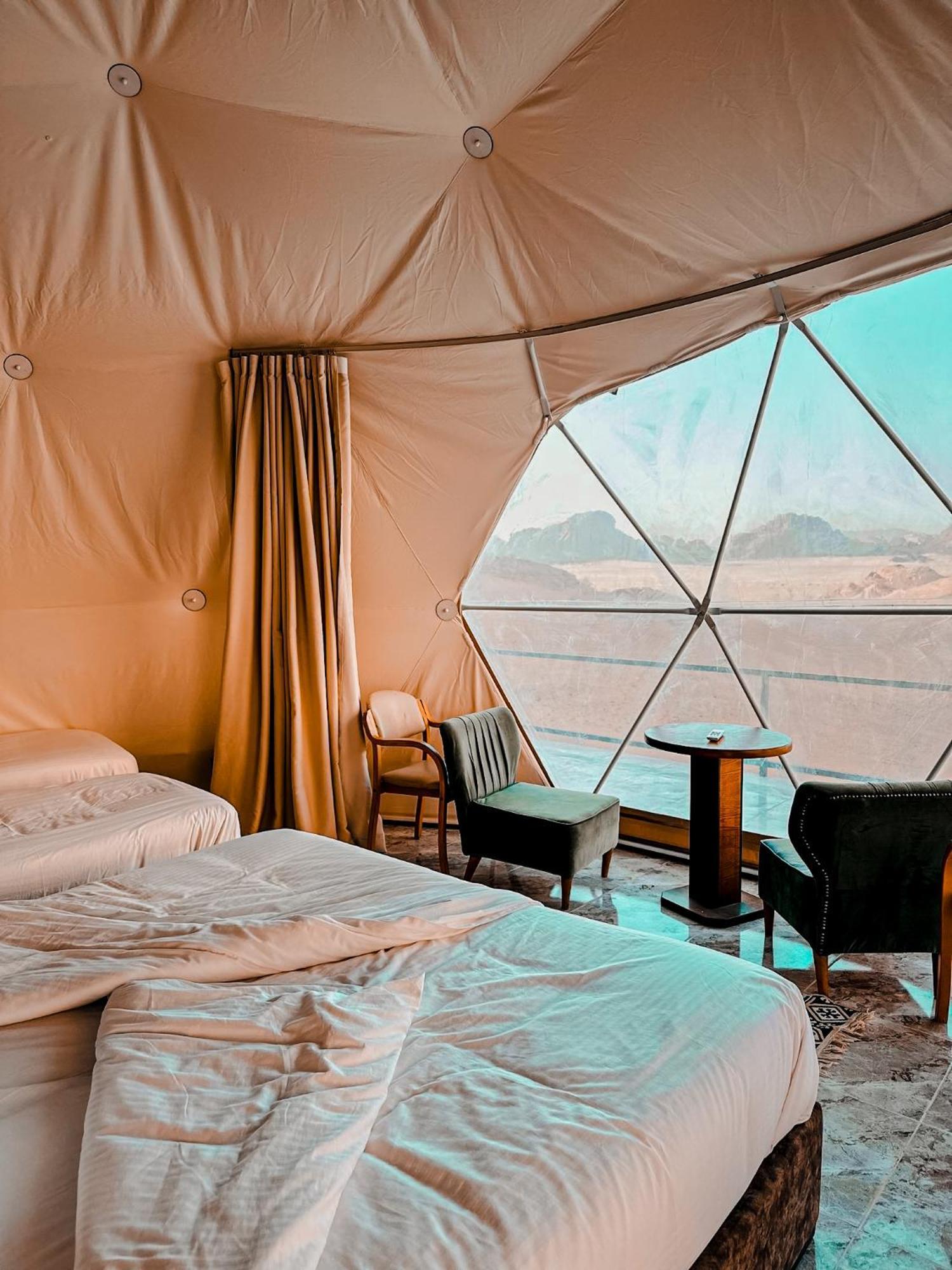 Rum Warm Bubble Camp Wadi Rum Ngoại thất bức ảnh